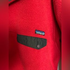 Patagonia Synchilla Fleece in Vibrant Red